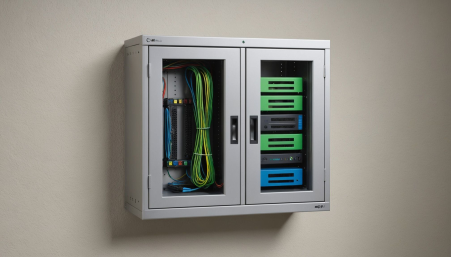 Baie murale 19 pouces : l'installation idéale pour les petits réseaux